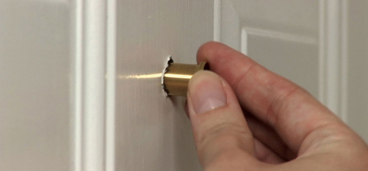 peephole door repair in Los Osos