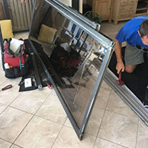 sliding glass door frame repair Los Osos